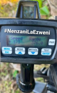 Speeding in KZN display image for decorative purposes