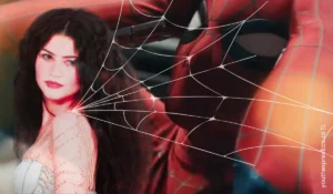Spiderman Brand New Day feature image of the main characters appearing in a ethereal design by Youth Express team