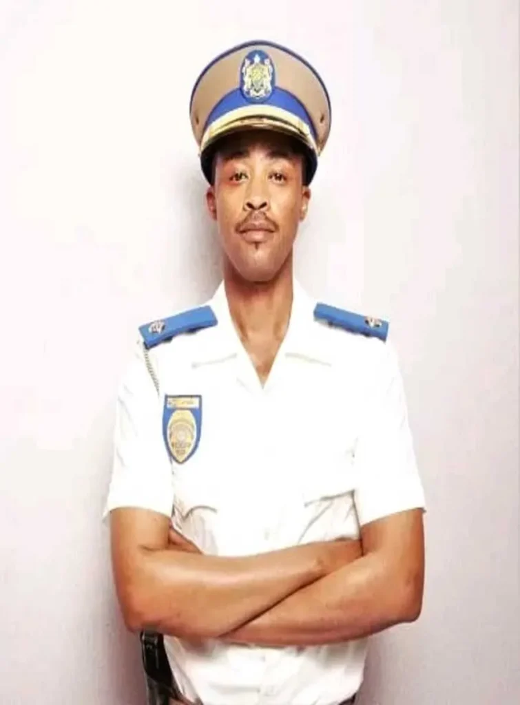 public urination decorative image for illustration purposes of the metro police spokesman in uniform