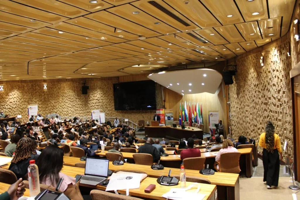 BRICS Summer School South Africa delegates in the event space