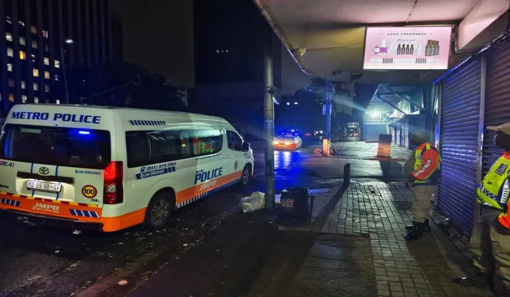 JMPD on patrol in Johannesburg